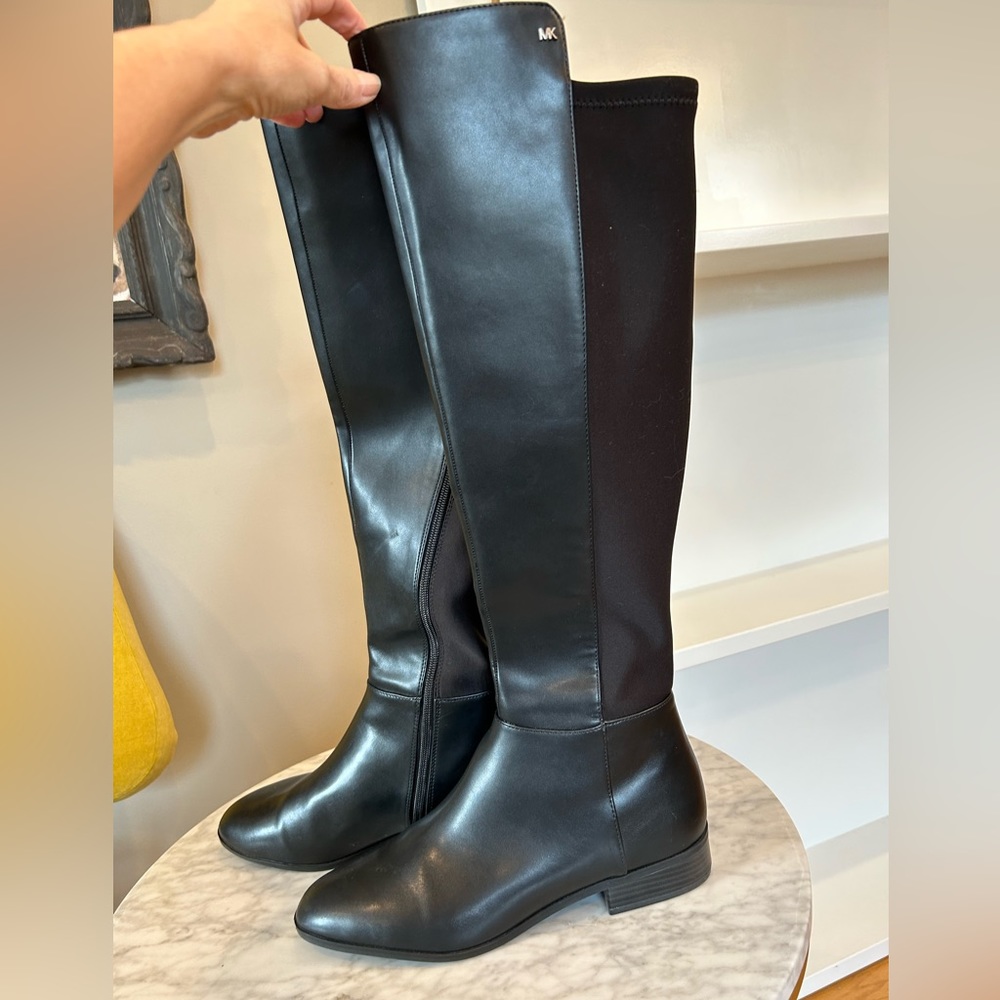 Michael Kors OTK Leather Boots - Size 11